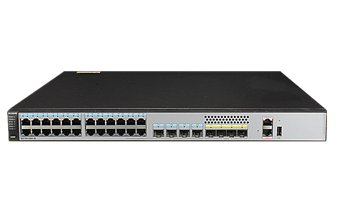 華為S5720-28X-SI-AC <a href='' class='keys' title='點擊查看關(guān)于交換機的相關(guān)信息' target='_blank'>交換機</a>